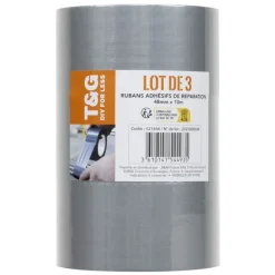 3 adhesifs de reparation 10m