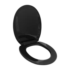 Abattant wc noir 36x45cm