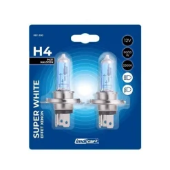 Ampoules h4 superwhite x2