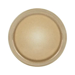 Assiette a dessert beige avec n