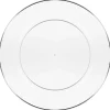 Assiette d23cm x10 plastique reu