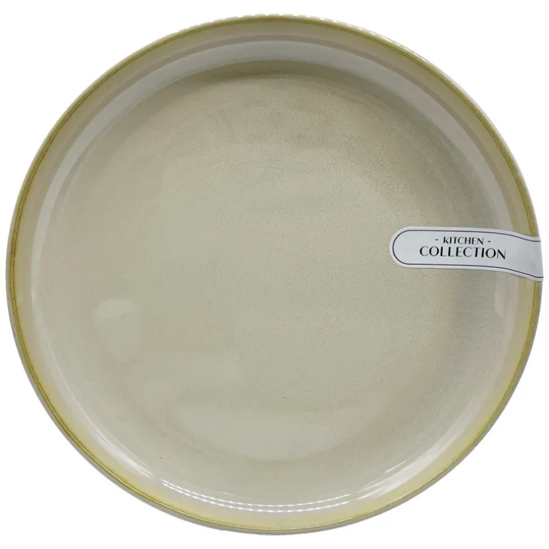 Assiette plate beige d26cm