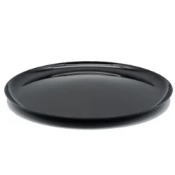 Assiette plate d27cm x6 noir