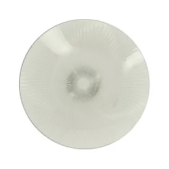 Assiette striee d26cm plastique