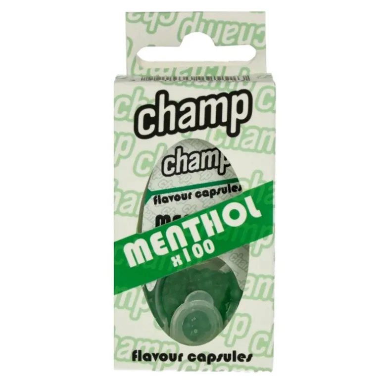 Billes menthol pour cigarette