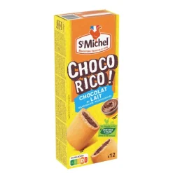 Biscuits fourres chocolat