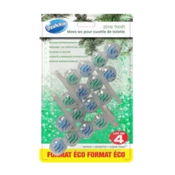 Blocs wc x4 ocean ou pin