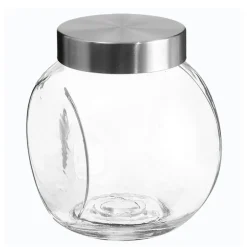 Bocal bonbon verre + inox 2.1l