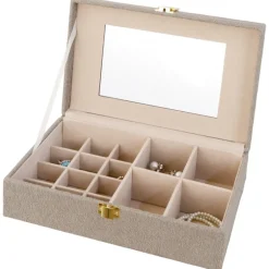 Boite a bijoux miroir teddy