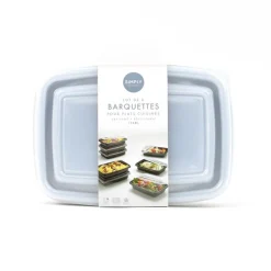 Boite en plastique x6