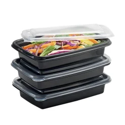 Boite en plastique x6