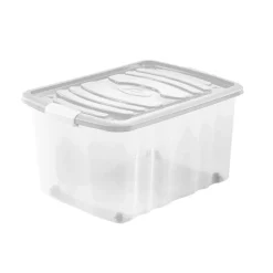 Boite plastique a roulette 45l