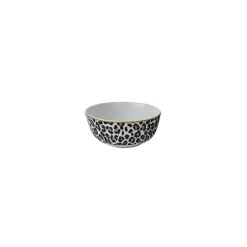 Bol13.5cm leopard/zebre lisere