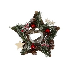 Bougeoir etoile centre de table