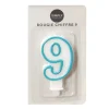 Bougie chiffre 9