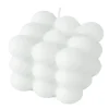 Bougie cube boules