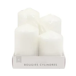 Bougie cylindre x4