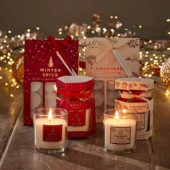 Bougie papillotte epices d'hiver