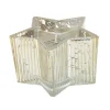 Bougie verre etoile