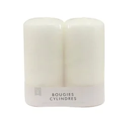 Bougies cylindre x2