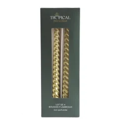 Bougies flambeaux x4