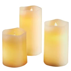 Bougies led x3 avec telecommande