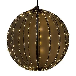Boule lum dia 30cm 160 led blanc