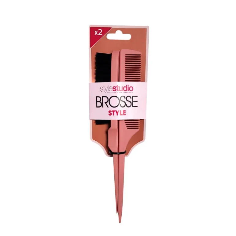 Brosse a cheveux toucher doux