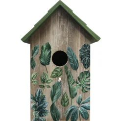 Cabane a oiseaux vert