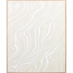 Cadre image texture creme