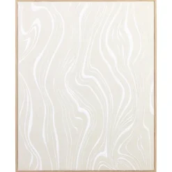 Cadre image texture creme