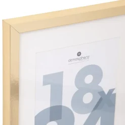 Cadre photo or manu 18x24