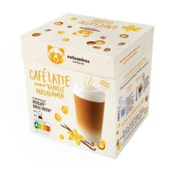 Cafe caps x12 latte vanille