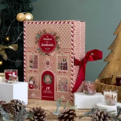 Calendrier de l'avent 24 bougies