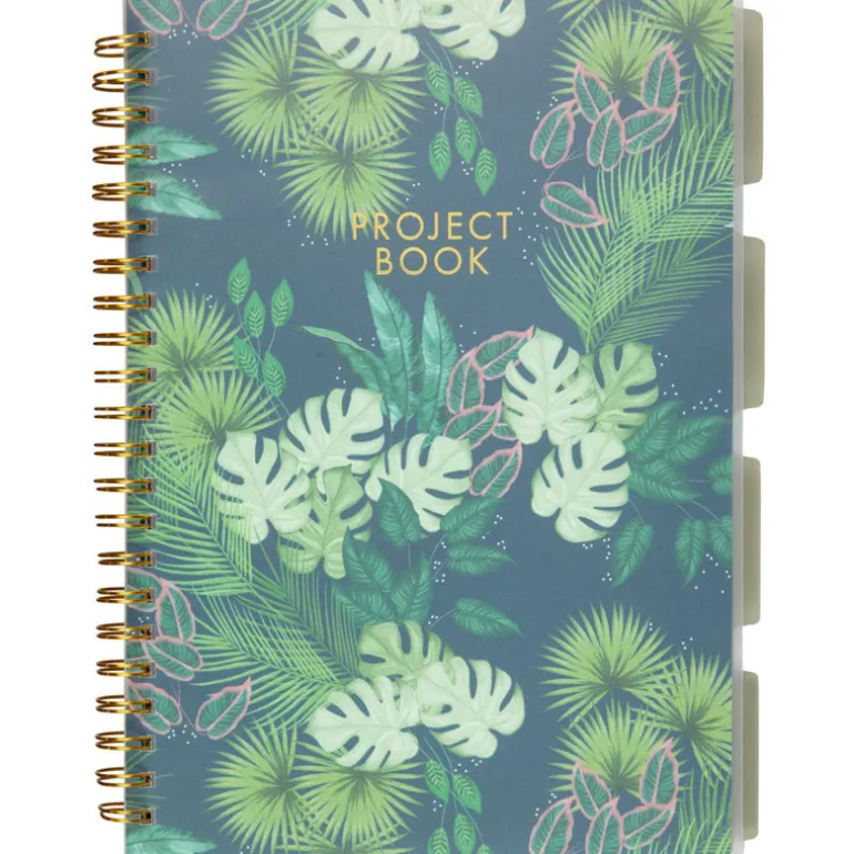 Carnet a spirales avec onglets