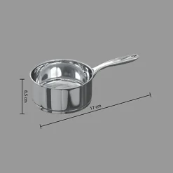 Casserole 16cm inox resilience
