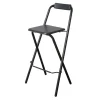 Chaise haute pliante noir