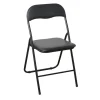 Chaise pliante noir