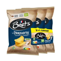 Chips nature la craquante x3