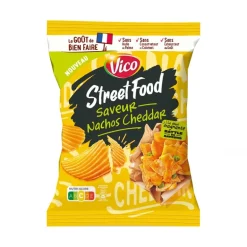 Chips street food nachos cheddar