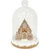 Cloche avec maison pain d'epices