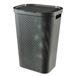 Coffre a linge infinity 60l gris