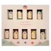 Coffret 9 bouteilles en pierres