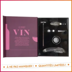 Coffret cuisine vin
