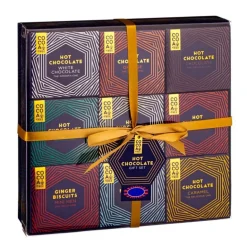 Coffret de chocolats chauds