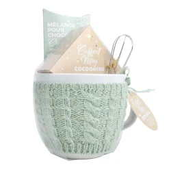 Coffret mug cocooning, chocolat