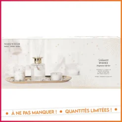 Coffret senteur avec plateau