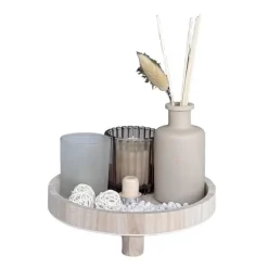 Coffret senteur plateau bois