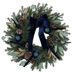 Couronne nAuds bleu led d70cm