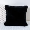 Coussin aspen 48x48cm noir